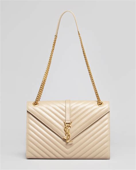 ysl shoulder bag beige|ysl large shoulder bag.